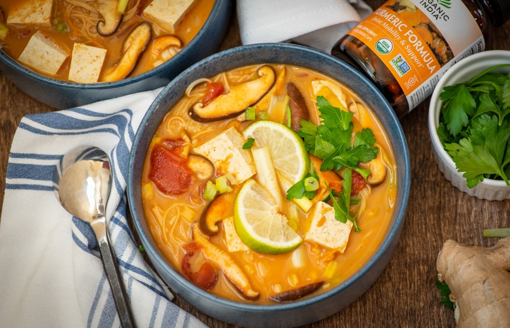 Delicious Vegan Tom Yum Noodle Soup — Happy Apple Vegan